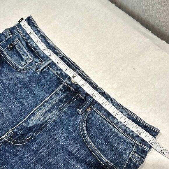 KanCan Denim Shorts Cuff Cut offs Sz Large Stretch 3.5" Inseam - Picture 5 of 7